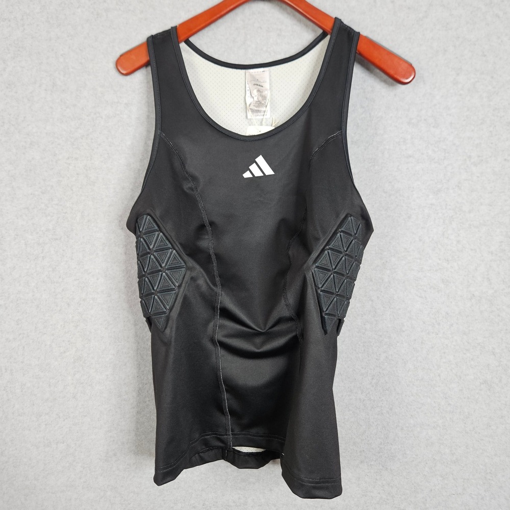 Adidas‎ Men's Padded Tank Top Black XL Padded Basketball Compression IM3592 New